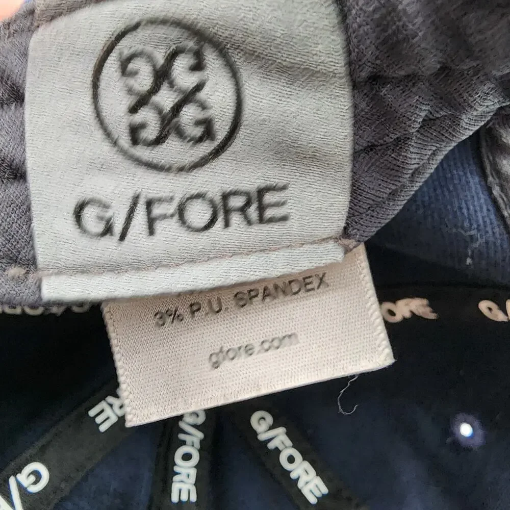 G/Fore Circle G’s Golf Cap Hat Blue Snapback Twill One Size Barnsley Logo Gfore